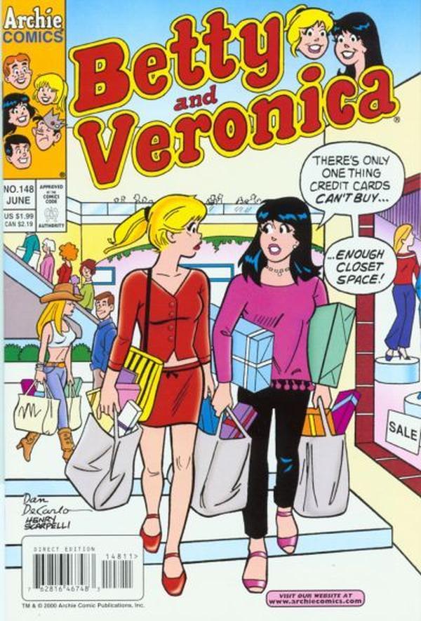 Betty and Veronica (1987) #148 cover