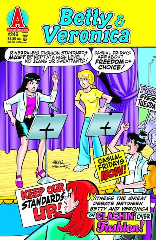 Betty and Veronica (1987) #246 cover