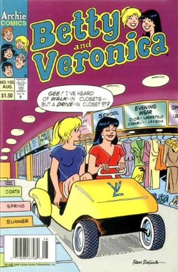 Betty and Veronica (1987) #102 cover
