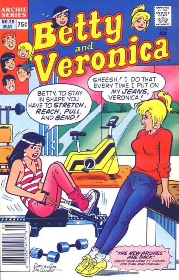 Betty and Veronica (1987) #20 cover