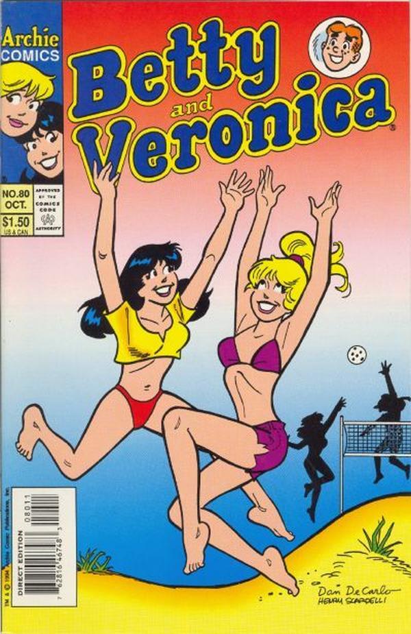 Betty and Veronica (1987) #80 cover