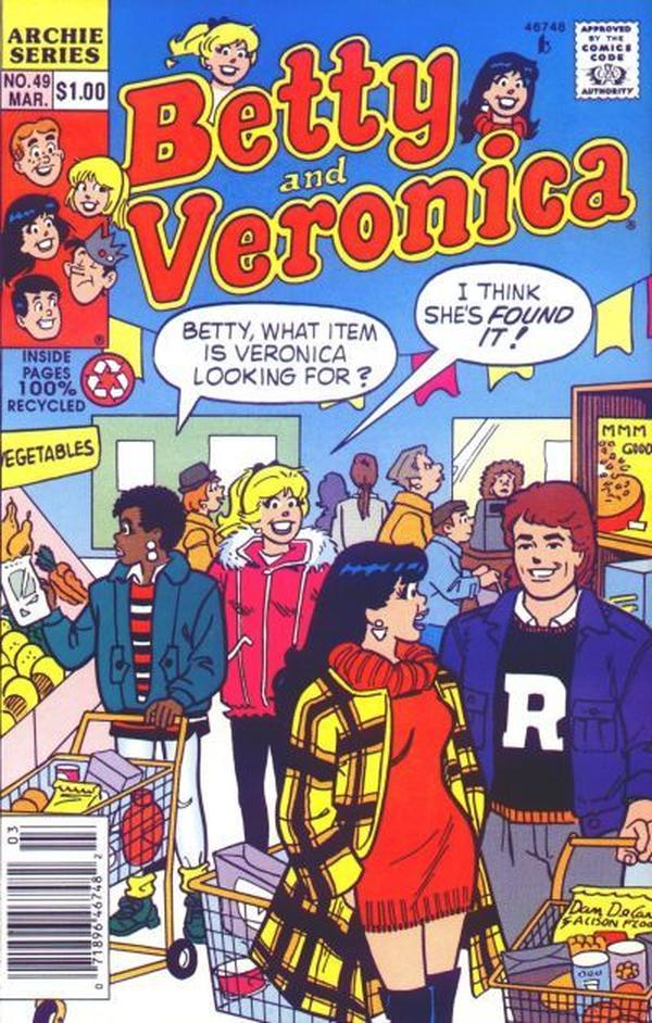 Betty and Veronica (1987) #49 cover