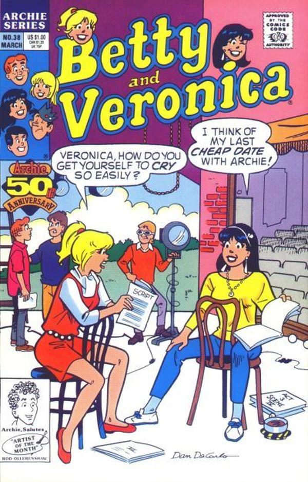 Betty and Veronica (1987) #38 cover