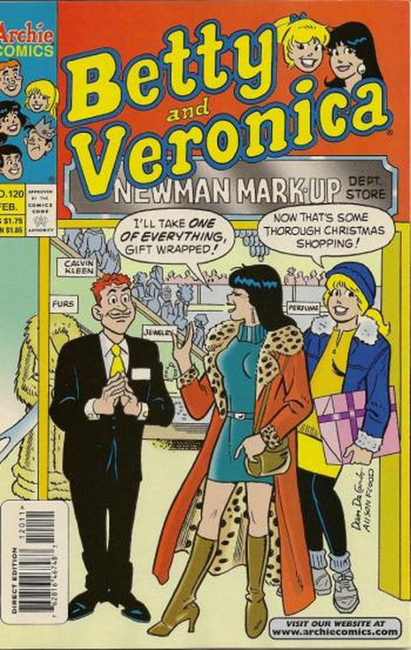 Betty and Veronica (1987) #120 cover