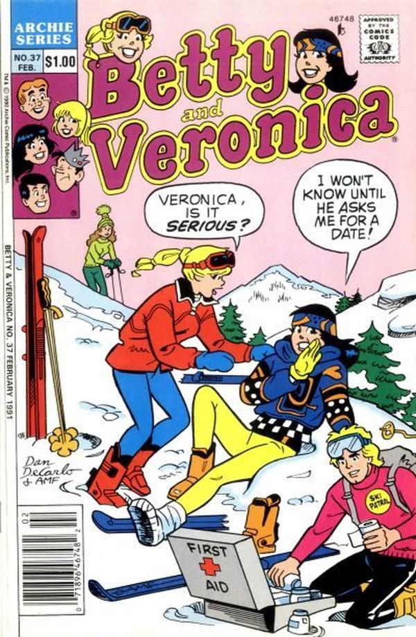 Betty and Veronica (1987) #37 cover