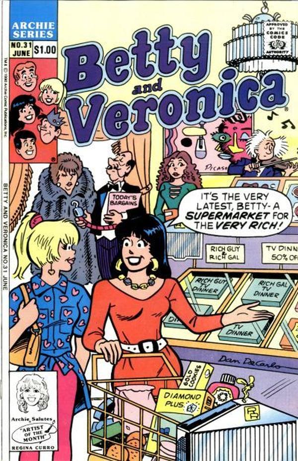 Betty and Veronica (1987) #31 cover