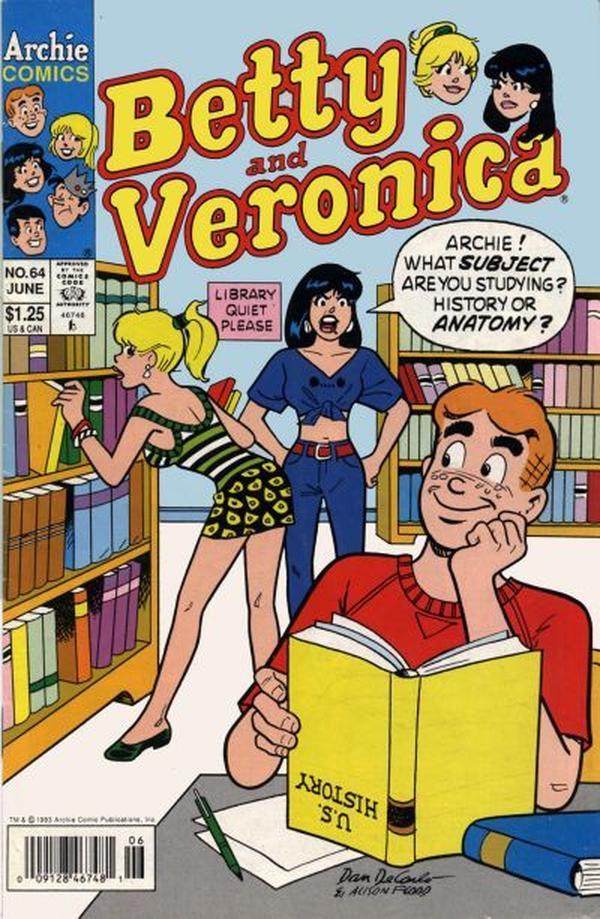 Betty and Veronica (1987) #64 cover