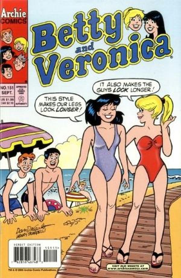 Betty and Veronica (1987) #151 cover