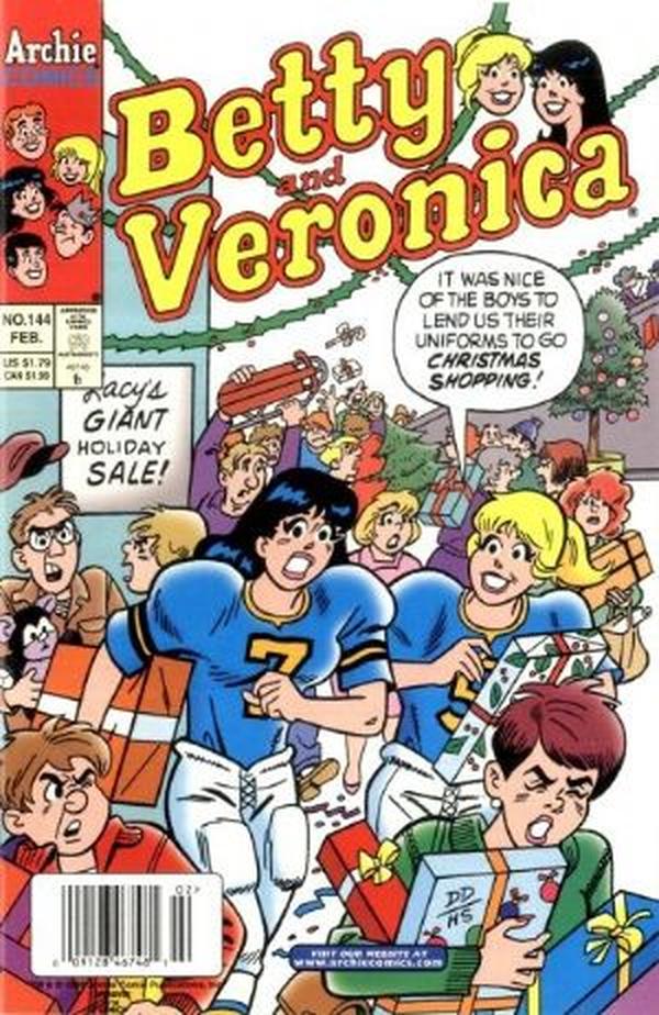 Betty and Veronica (1987) #144 cover