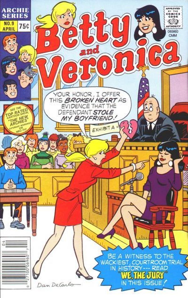 Betty and Veronica (1987) #9 cover