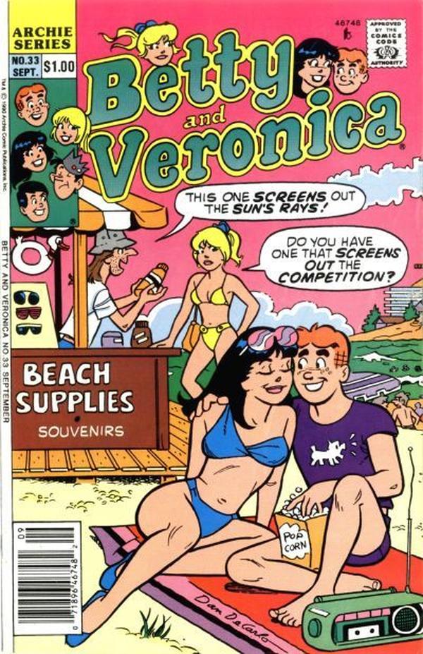 Betty and Veronica (1987) #33 cover