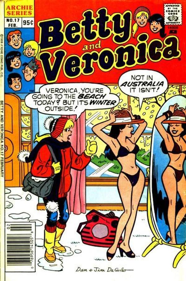 Betty and Veronica (1987) #17 cover
