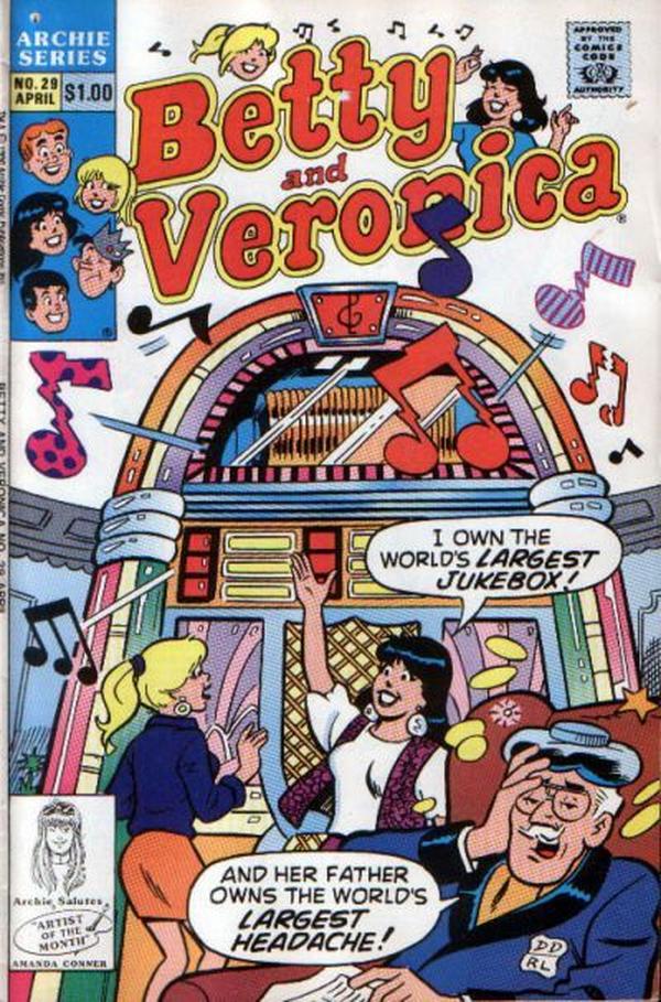 Betty and Veronica (1987) #29 cover