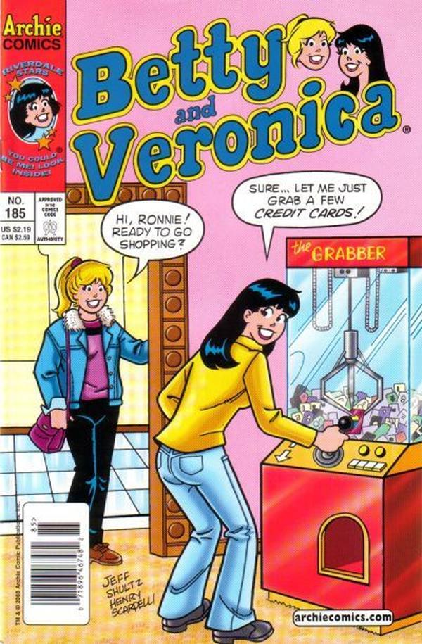 Betty and Veronica (1987) #185 cover