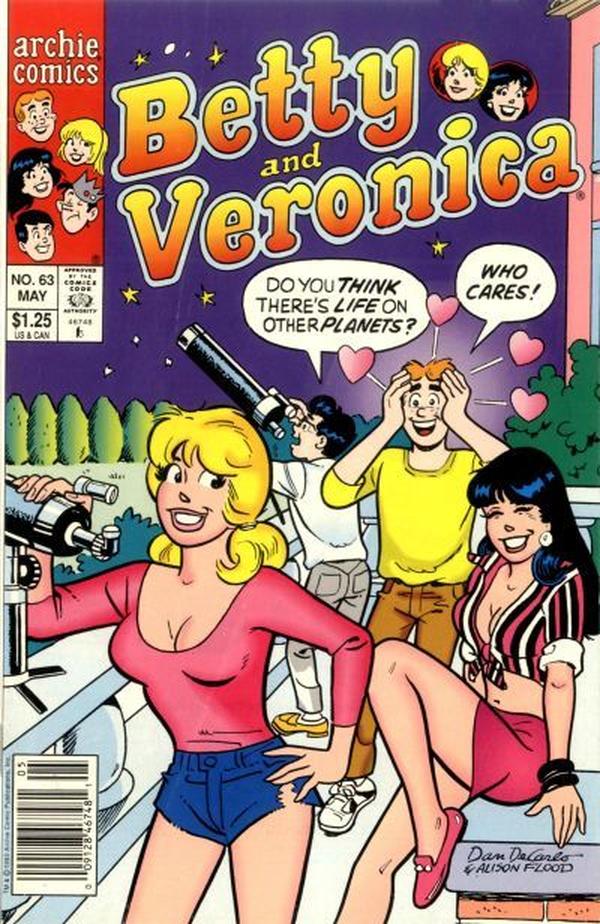 Betty and Veronica (1987) #63 cover
