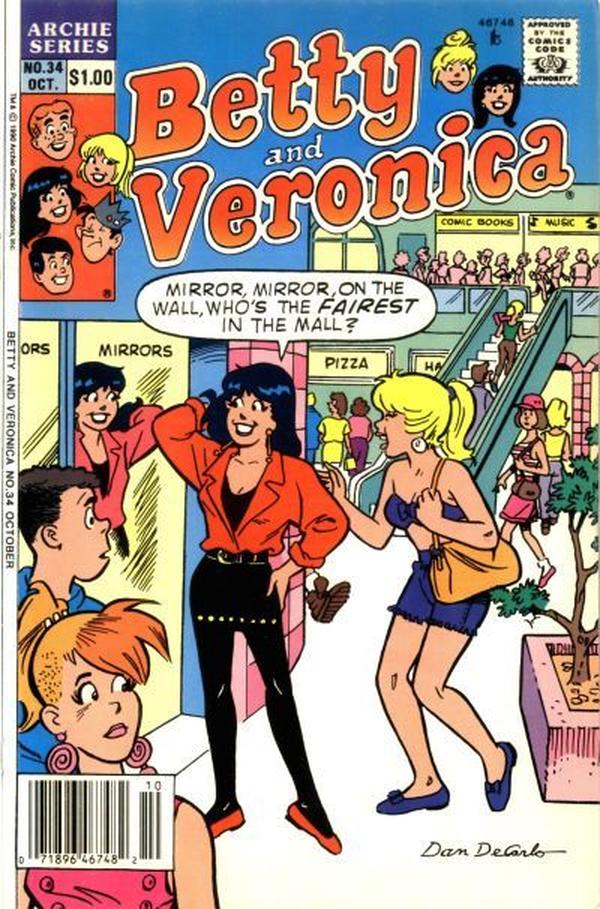 Betty and Veronica (1987) #34 cover