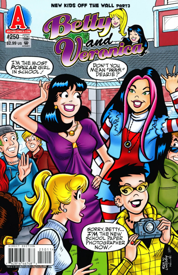 Betty and Veronica (1987) #250 cover