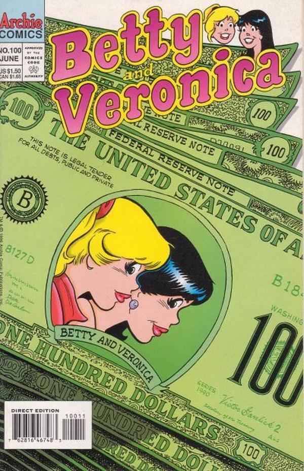 Betty and Veronica (1987) #100 cover