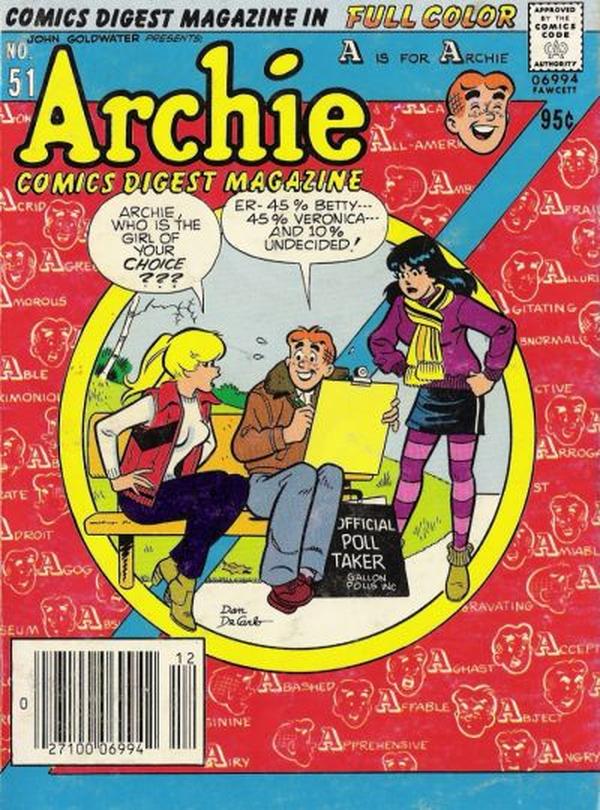 Archie Comics Digest (1973) #51 cover