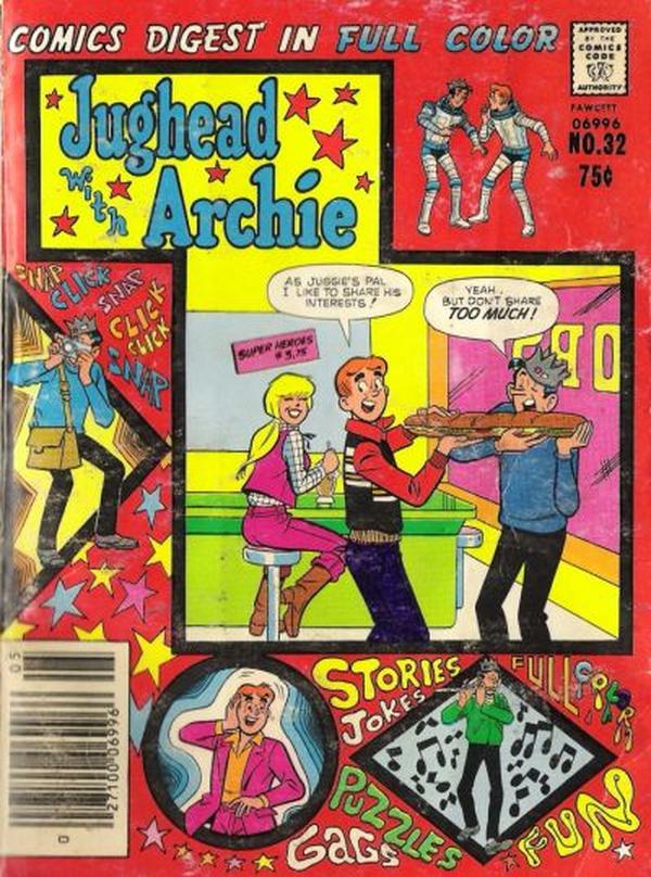 Jughead with Archie Digest (1974) #32 cover