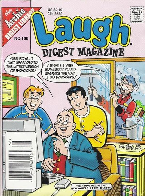 Laugh Comics Digest / Laugh Comics Digest Magazine / Laugh Digest Magazine #166 cover