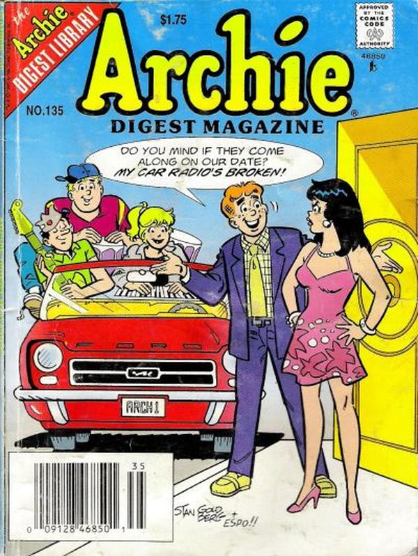 Archie Comics Digest (1973) #135 cover