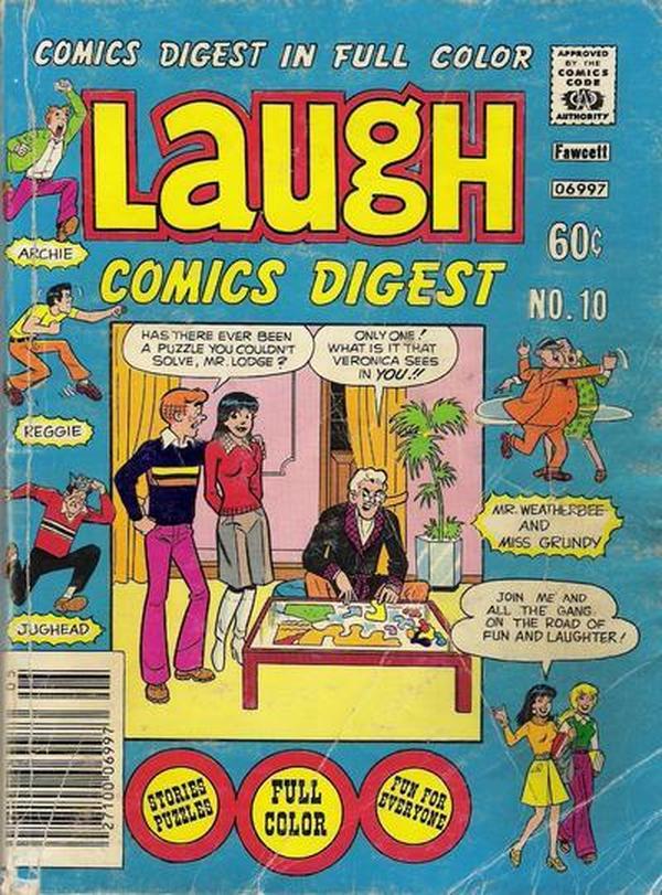 Laugh Comics Digest / Laugh Comics Digest Magazine / Laugh Digest Magazine #10 cover