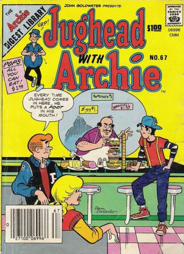 Jughead with Archie Digest (1974) #67 cover