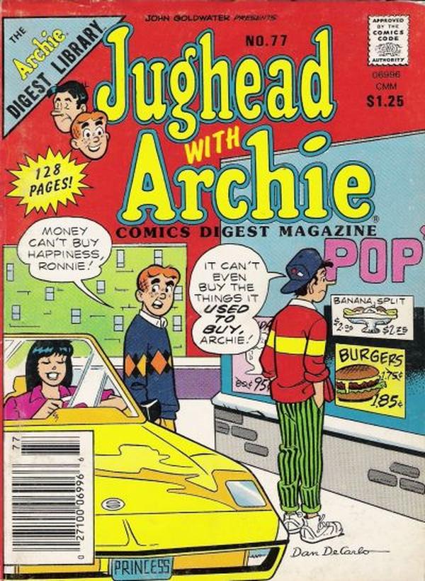 Jughead with Archie Digest (1974) #77 cover