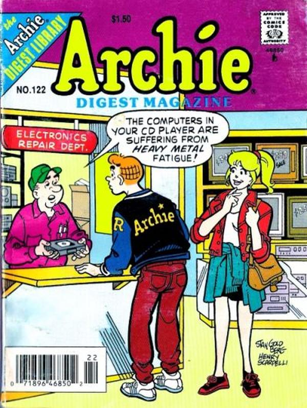 Archie Comics Digest (1973) #122 cover