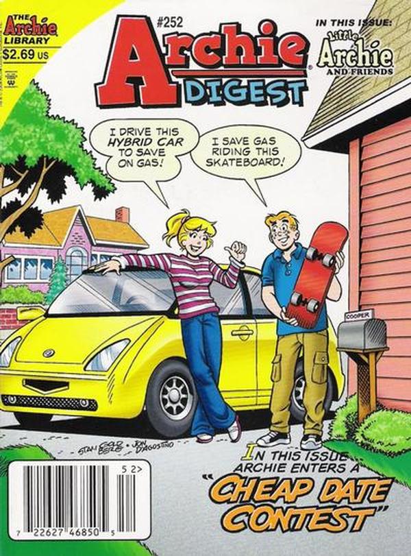 Archie Comics Digest (1973) #252 cover