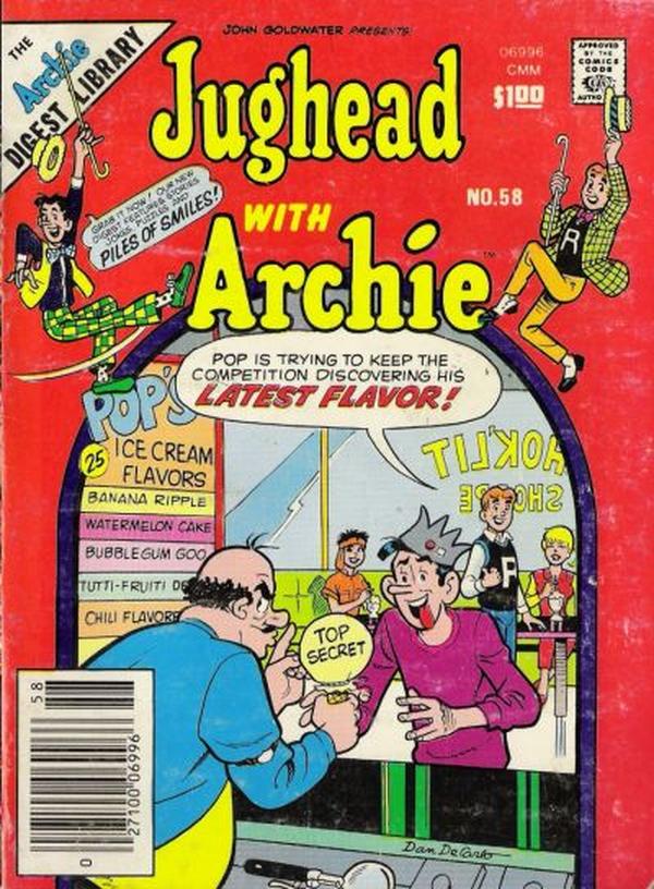 Jughead with Archie Digest (1974) #58 cover