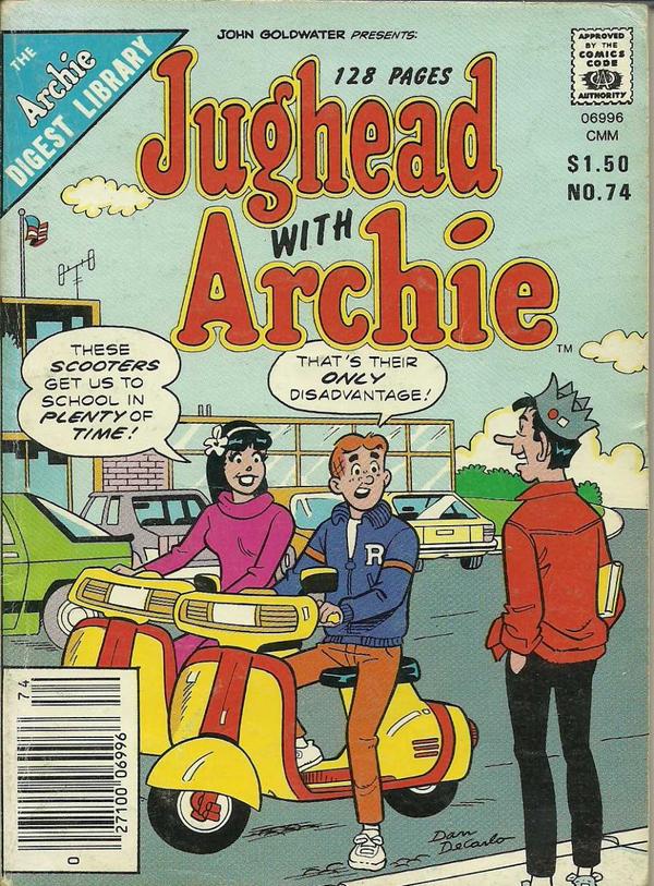 Jughead with Archie Digest (1974) #74 cover