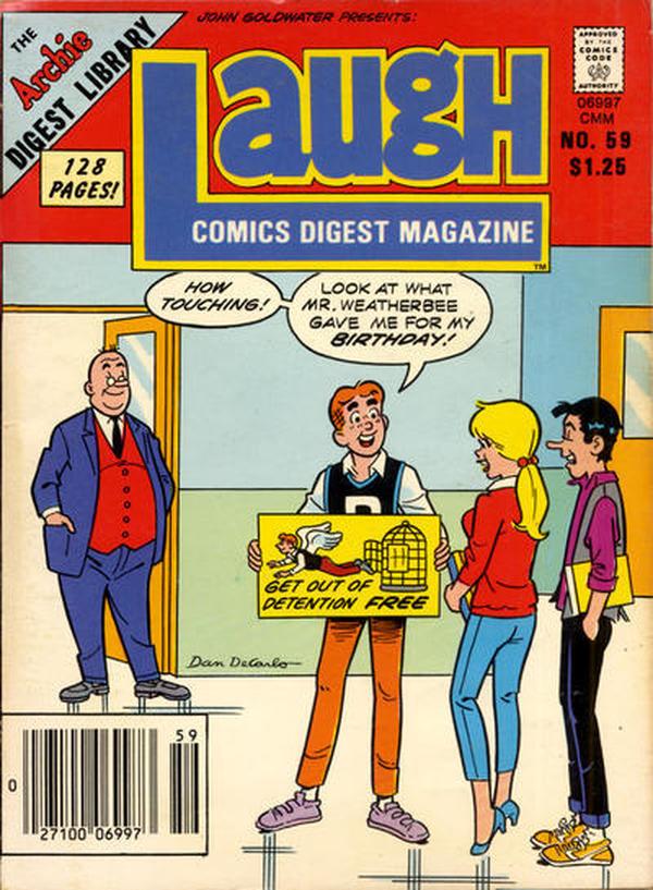 Laugh Comics Digest / Laugh Comics Digest Magazine / Laugh Digest Magazine #59 cover