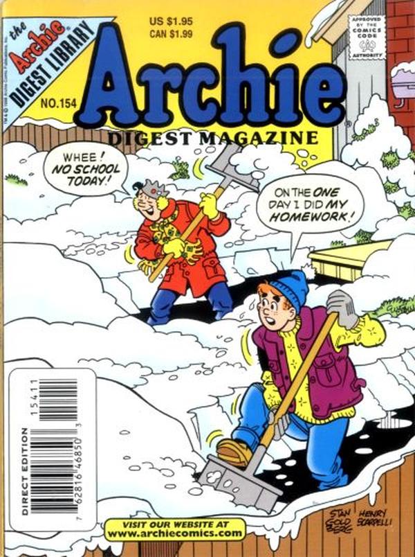 Archie Comics Digest (1973) #154 cover