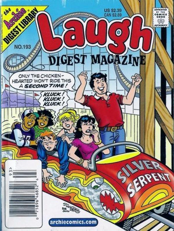 Laugh Comics Digest / Laugh Comics Digest Magazine / Laugh Digest Magazine #193 cover