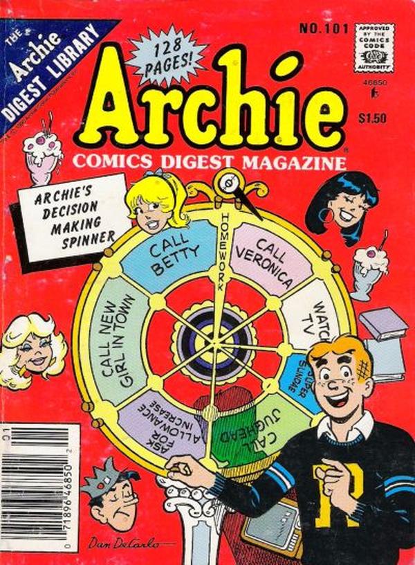 Archie Comics Digest (1973) #101 cover