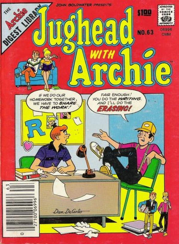 Jughead with Archie Digest (1974) #63 cover
