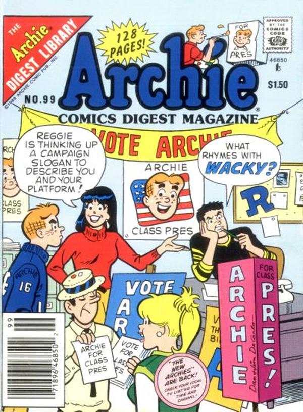 Archie Comics Digest (1973) #99 cover