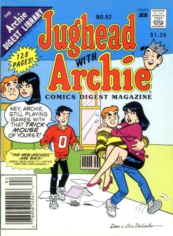 Jughead with Archie Digest (1974) #92 cover