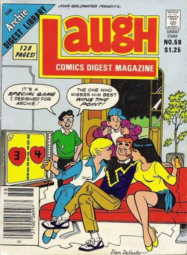 Laugh Comics Digest / Laugh Comics Digest Magazine / Laugh Digest Magazine #58 cover
