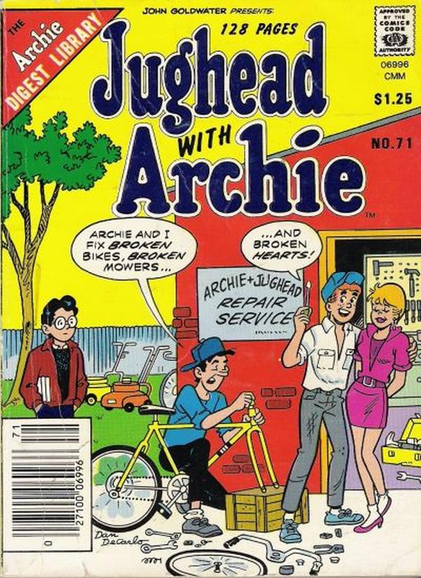 Jughead with Archie Digest (1974) #71 cover