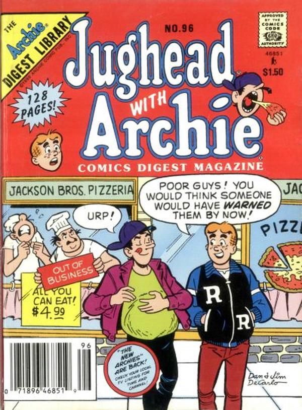 Jughead with Archie Digest (1974) #96 cover