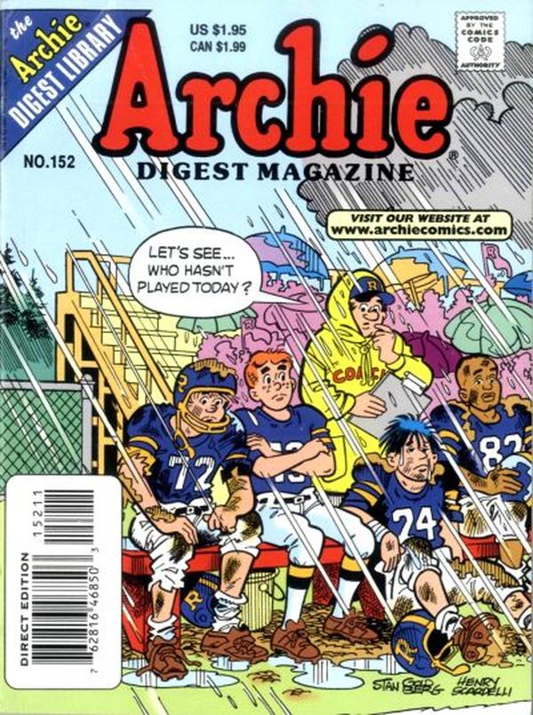 Archie Comics Digest (1973) #152 cover
