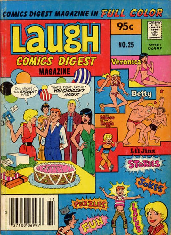 Laugh Comics Digest / Laugh Comics Digest Magazine / Laugh Digest Magazine #25 cover