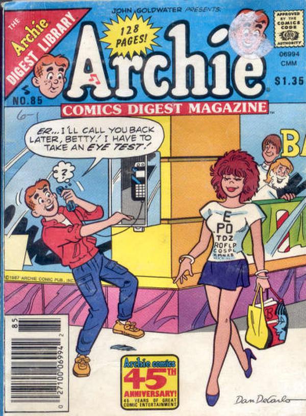 Archie Comics Digest (1973) #85 cover