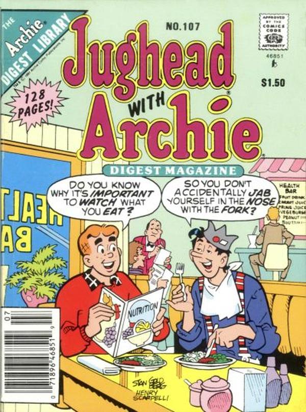 Jughead with Archie Digest (1974) #107 cover