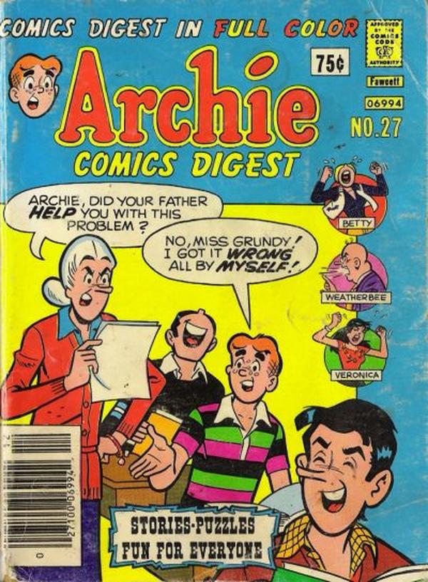 Archie Comics Digest (1973) #27 cover