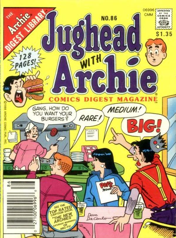 Jughead with Archie Digest (1974) #86 cover