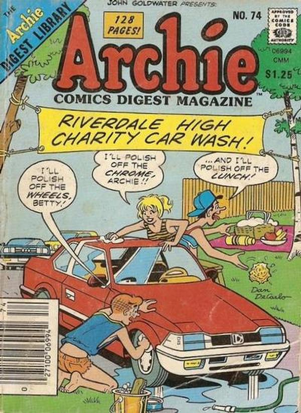 Archie Comics Digest (1973) #74 cover